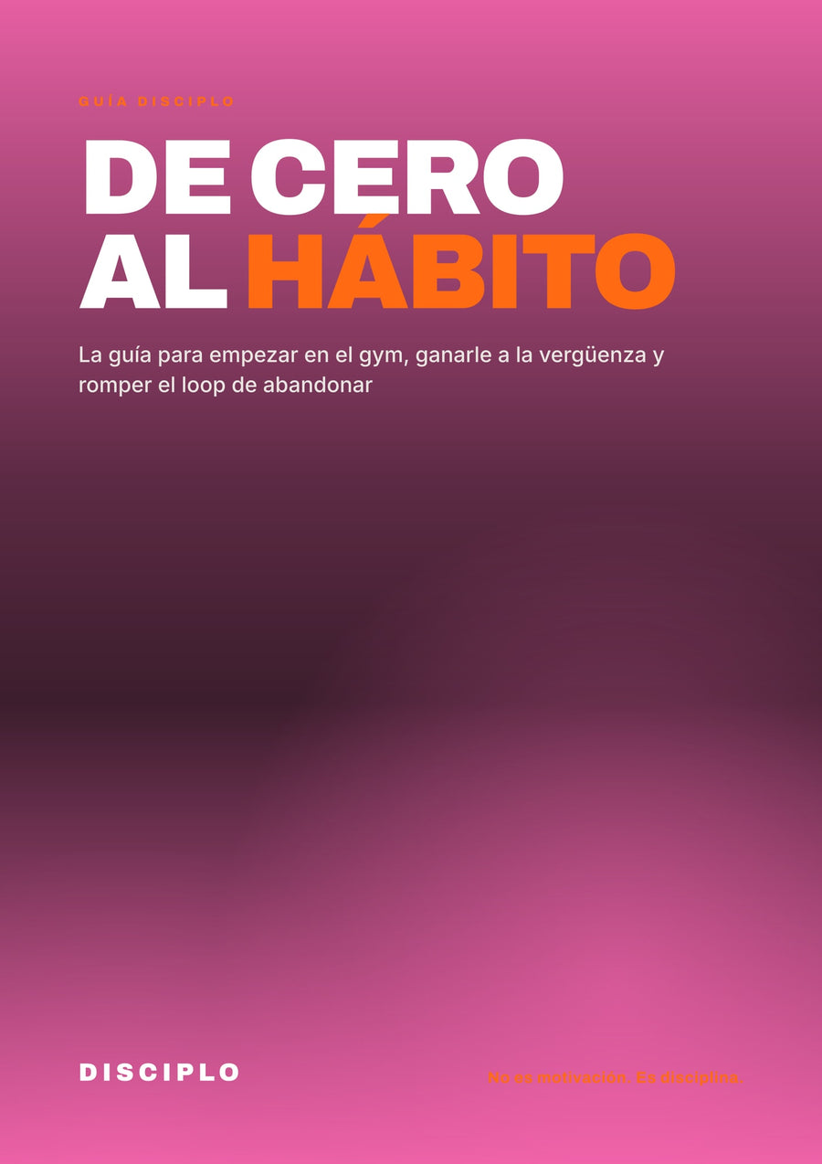 De cero al hábito